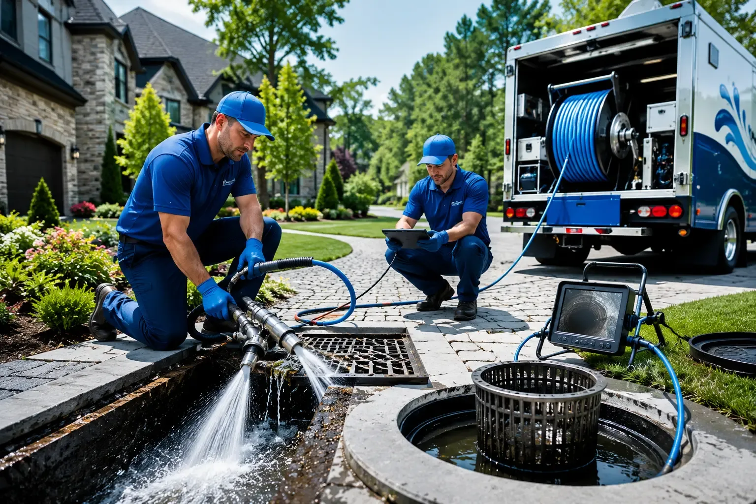 Local outdoor drain cleaning professionals in Muldrow, OK